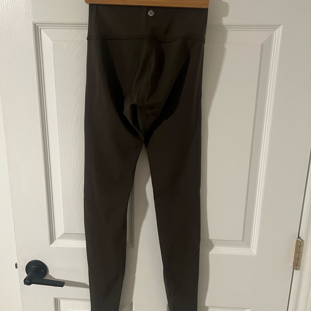 lululemon burgundy Leggings